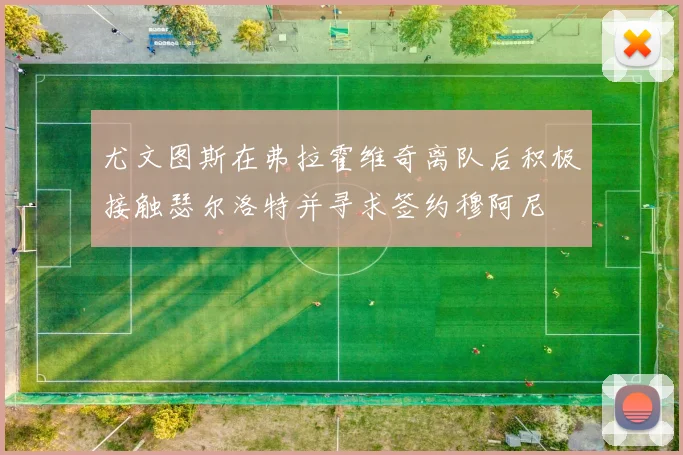 尤文图斯在弗拉霍维奇离队后积极接触瑟尔洛特并寻求签约穆阿尼